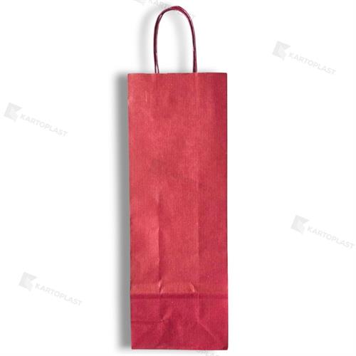 Busta PortaBottiglia 14*39 Rosso PZ.250 Rit.