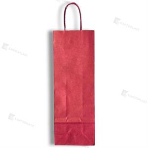 Busta PortaBottiglia 14*39 Rosso PZ.250 Rit.