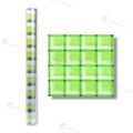 TOVAGLIE A ROTOLO H100 X 50MT (6) GALLES VERDE/BLU