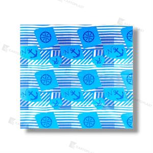 TOVAGLIE 100X100 ACCOPPIATE 5 X 50 PZ MEDITERRANEO BLU
