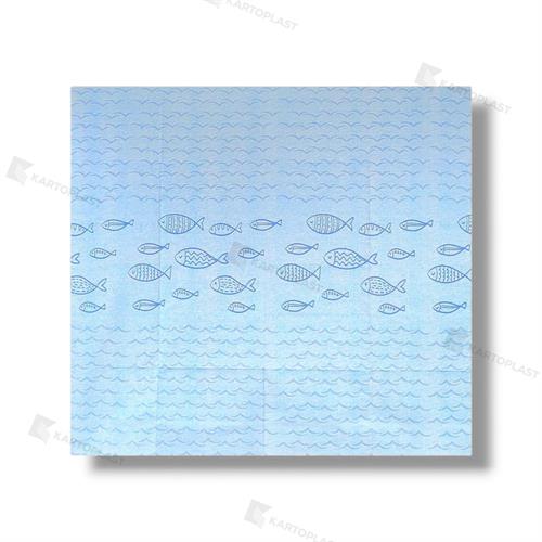 TOVAGLIE 100X100 ACCOPPIATE 5 X 50 PZ PARANZA BLU