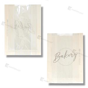 SACCHETTO FINESTRATO 22X32 BAKERY ANTIGRASSO 1000 PZ