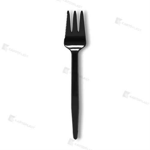 FORCHETTINA FINGER FOOD NERA 13CM 100PZ (20)