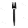 FORCHETTINA FINGER FOOD NERA 13CM 100PZ (20)
