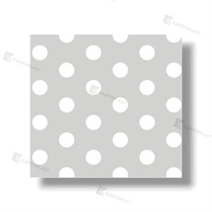 TOVAGLIE 100X120 ACCOPPIATE 4X50PZ POIS GRIGIO