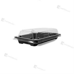 SUSHI BOX COPERCHIO TRASPARENTE MEDIO 50 PZ (6)