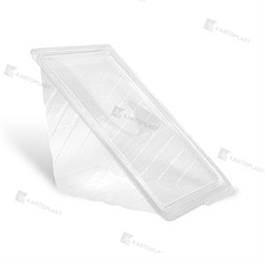VASCHETTA PET PORTA TRAMEZZINO TRASPARENTE SINGLE 980PZ
