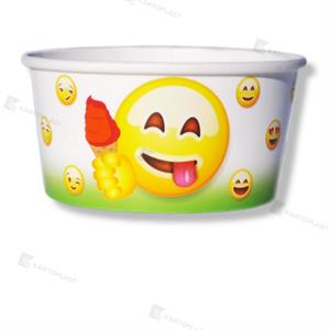 COPPETTA GELATO 160CC 200PZ EMOTICON (7)