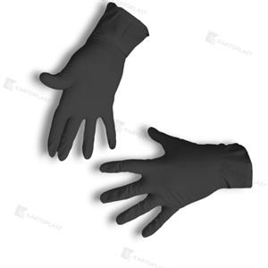 GUANTI NITRILE X 100PZ NERO S