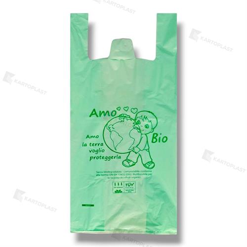 SHOPPERS COMPOSTABILE VERDE MAXI X 6KG