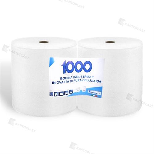 ROTOLI LISCI PURA CELLULOSA COPPIA SUPER 800