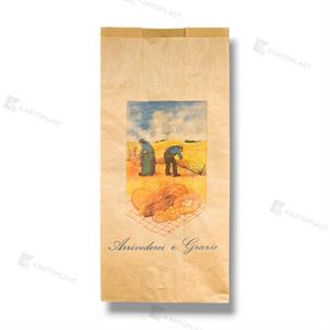 SACCHETTO AVANA TOP RIGATO PANIFICIO 19X40 800PZ