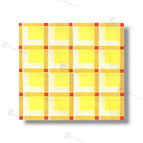 TOVAGLIE CARTA 100X100 250PZ GALLES GIALLO