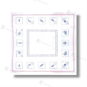 TOVAGLIE 100X100 ACCOPPIATE PE 250PZ NODO