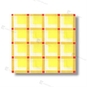TOVAGLIE 100X100 ACCOPPIATE PE 5X50PZ GALLES GIALLO