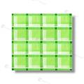 TOVAGLIE 100X100 ACCOPPIATE PE 5X50PZ GALLES VERDE