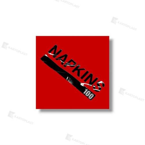 TOVAGLIOLI SOTTOB.ROSSO 25X25 X100PZ (36cf)