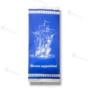 BUSTE PORTAPOSATE+TOVAGLIOLO 2V BLU CARAVELLA 500PZ