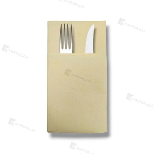 PORTAPOSATE POKET AIRLAID SABBIA 33X40 50PZ (20CF)